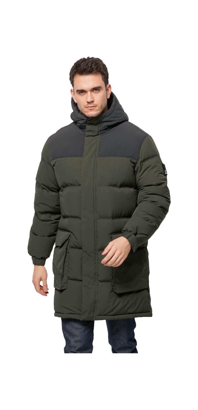 Jack Wolfskin Mens Alex Long Down Jacket-5